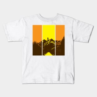 New Mountain Biking Kids T-Shirt